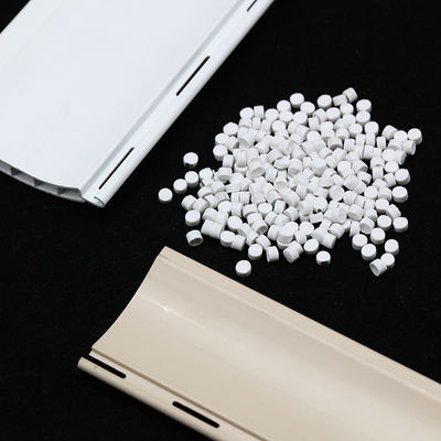 Hard 1.6g/Cm3 PVC Plastic Pellets Extrusion Profile
