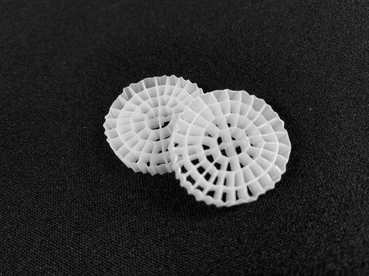HDPE White Biofilm Reactors For Wastewater Treatment 25X4mm