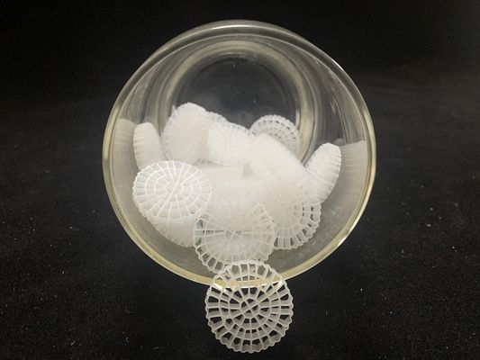 HDPE White Biofilm Reactors For Wastewater Treatment 25X4mm