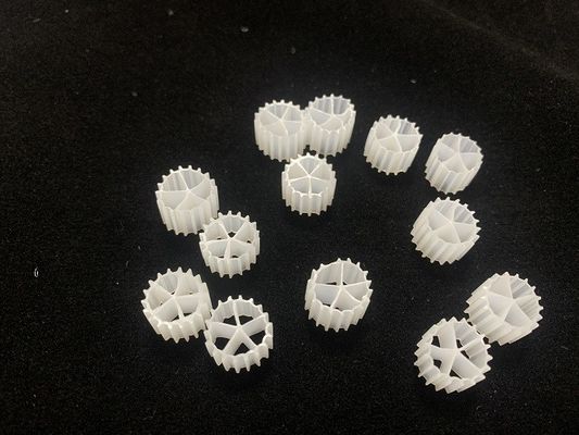 White Virgin HDPE Y2 K3 Aquaponics MBBR Filter Media 11X7mm