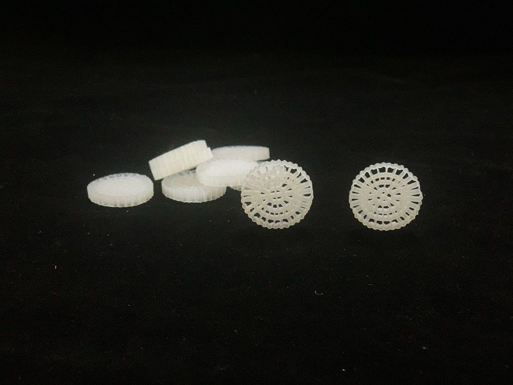 RAS MBBR 25X4 mm HDPE Filter Media Shock Resistance