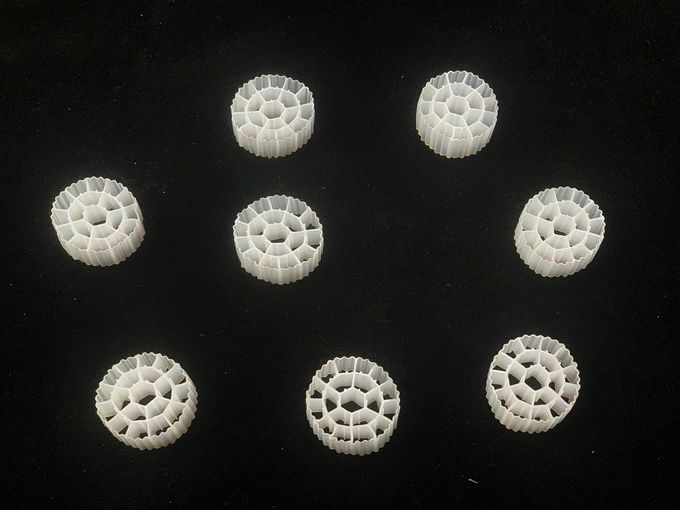 White Virgin HDPE Y2 K3 Aquaponics MBBR Filter Media 11X7mm 1
