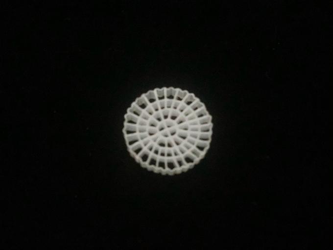 25X4mm Mbbr Media Surface Area White Virgin HDPE 1